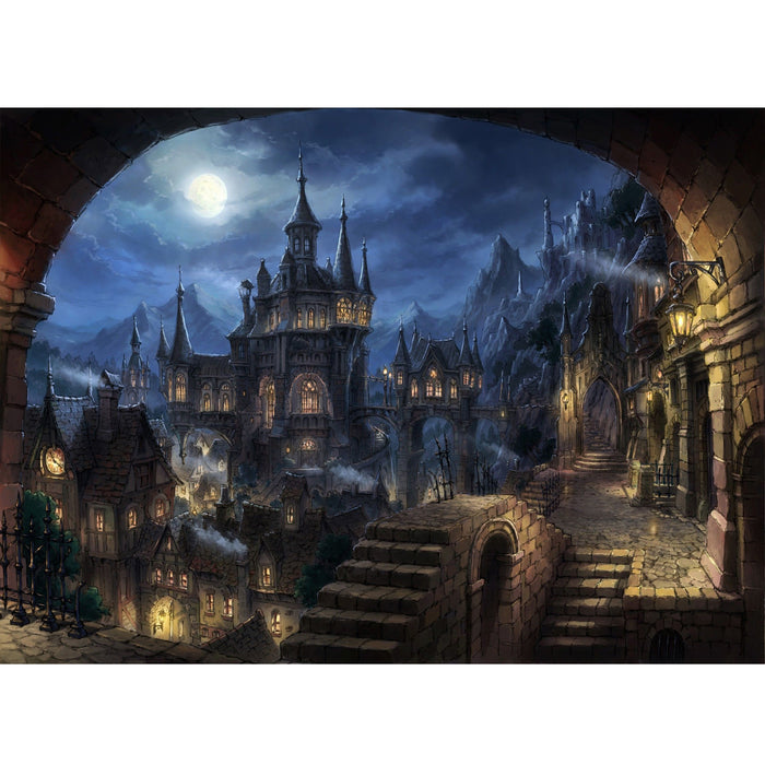 Ingooood Wooden Jigsaw Puzzle 1000 Piece - Night Castle - Ingooood jigsaw puzzle 1000 piece