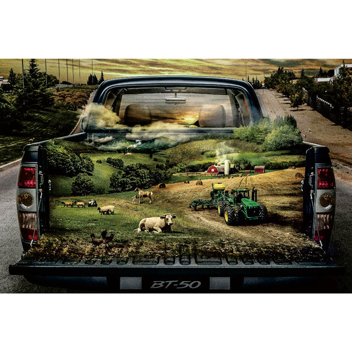 Ingooood Wooden Jigsaw Puzzle 1000 Piece - The World in the Car - Ingooood jigsaw puzzle 1000 piece
