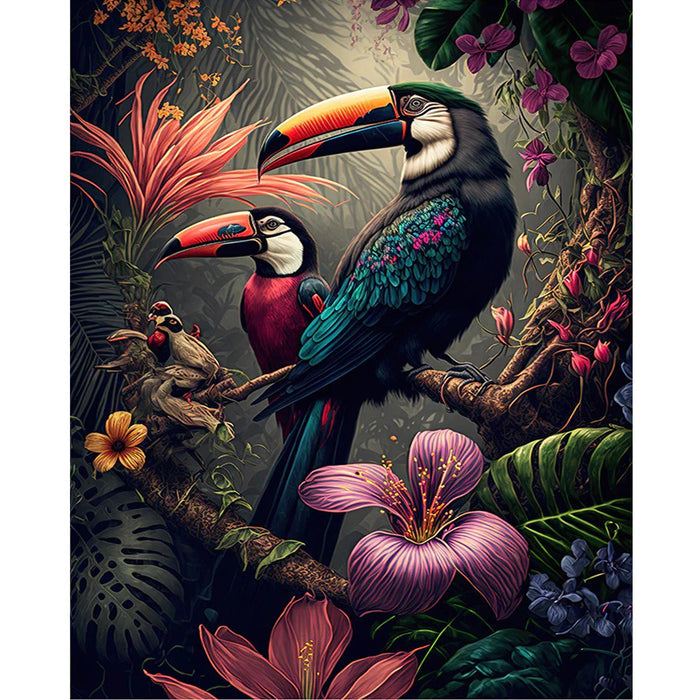 Ingooood Wooden Jigsaw Puzzle 1000 Piece - Toucan - Ingooood jigsaw puzzle 1000 piece
