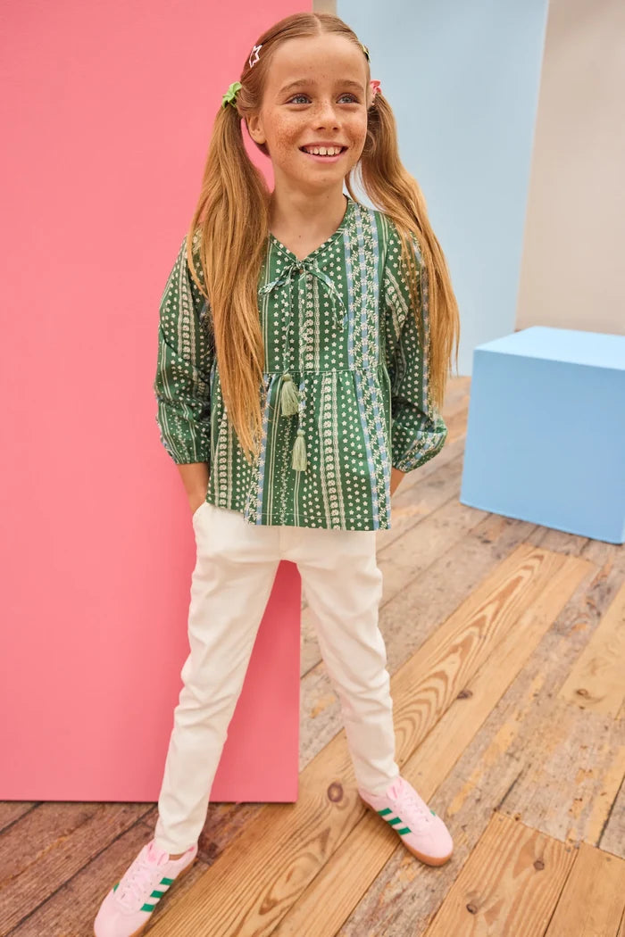 Ivory Twiggy Jeans