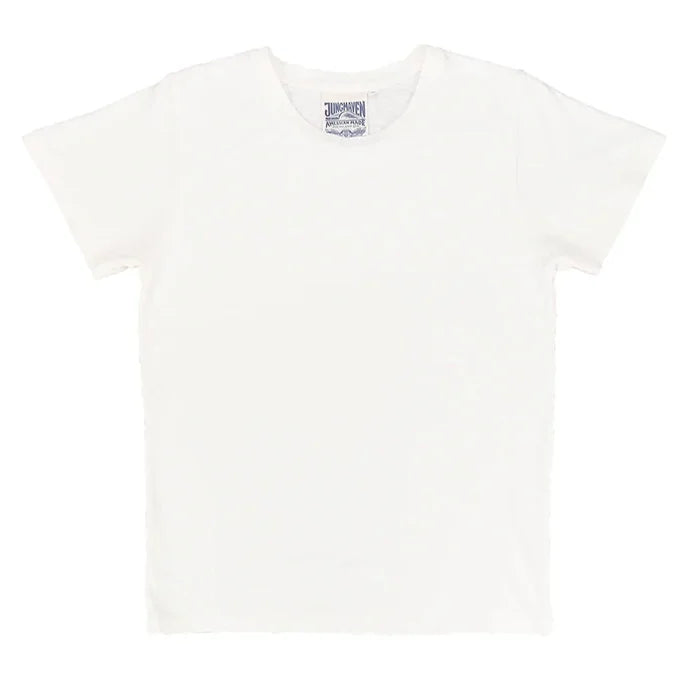Jungmaven - Lorel Tee in Washed White
