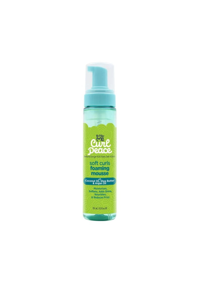 Just For Me Curl Peace Soft Curls Foaming Mousse 251 ml – Zachte Kruldefinitie zonder Plakkerig Gevoel