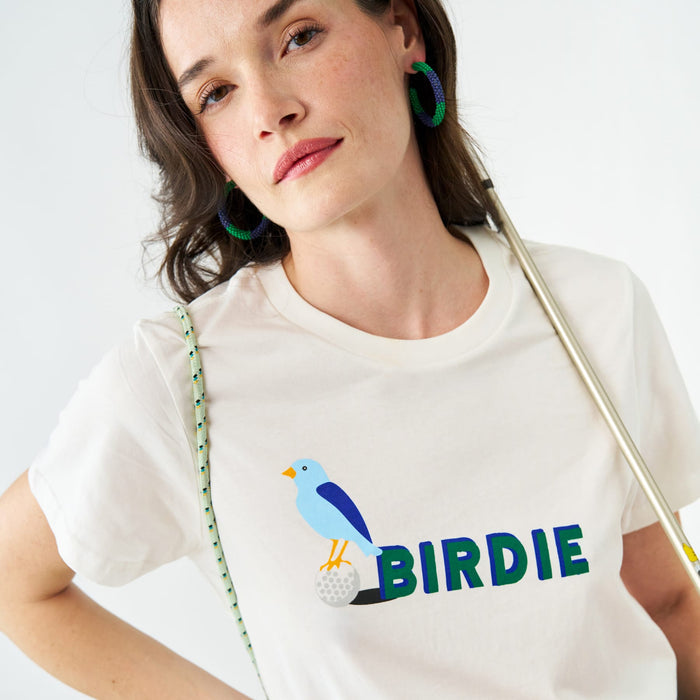 Kiki Tee Birdie Golf In Natural Apparel