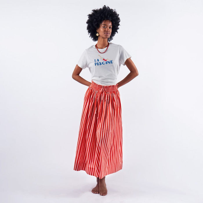 Kiki Tee La Piscine In Natural Small Tshirt
