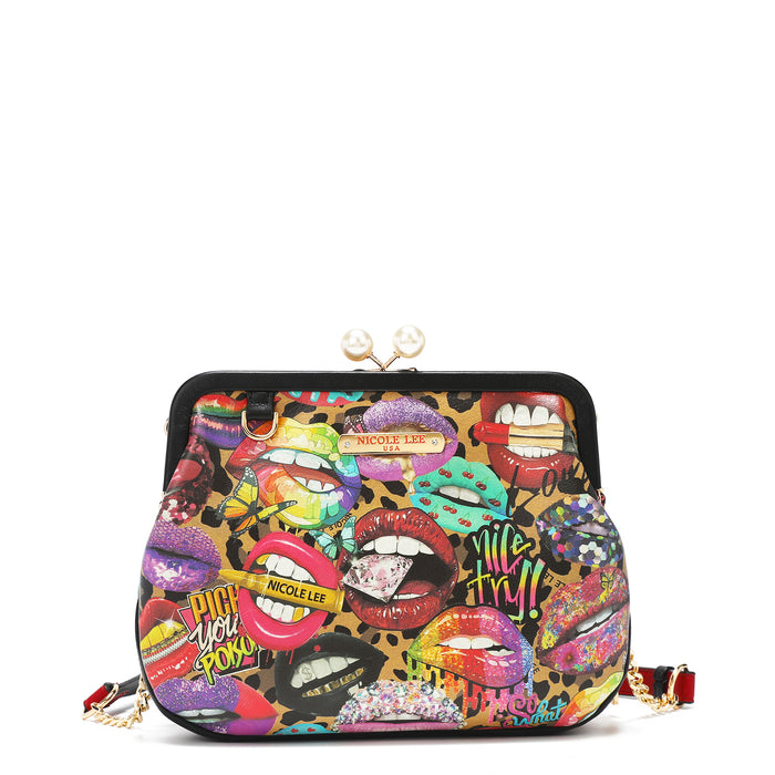 KISS LOCK MESSENGER CROSSBODY