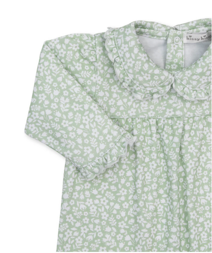Kissy Green Autumn Meadows Playsuit