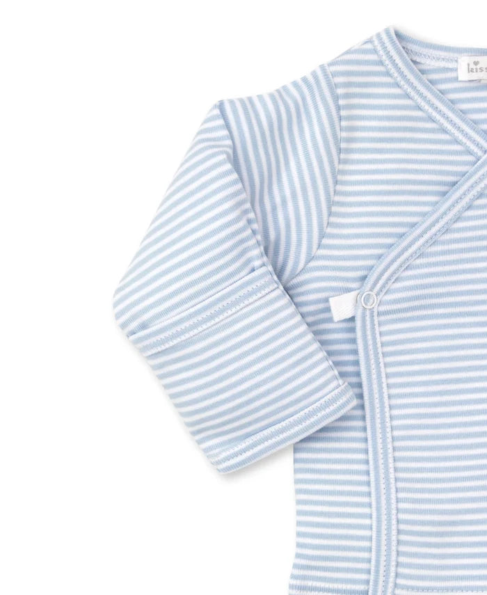 Kissy Lt Blue Striped Pant Set