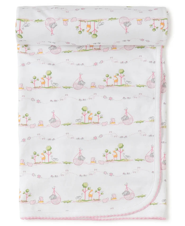 Kissy Noah's Ark Blanket