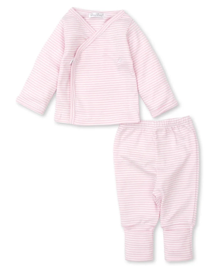 Kissy Pink Striped Pant Set