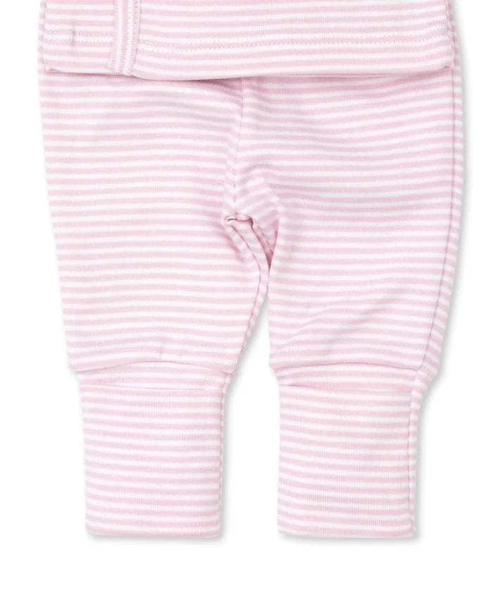 Kissy Pink Striped Pant Set