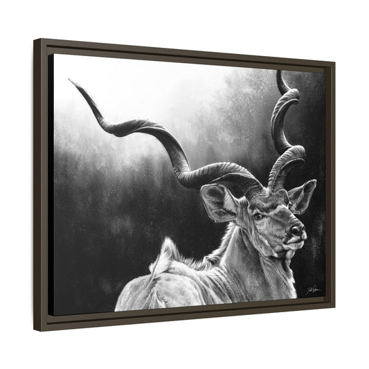 "Kudu" Framed Canvas