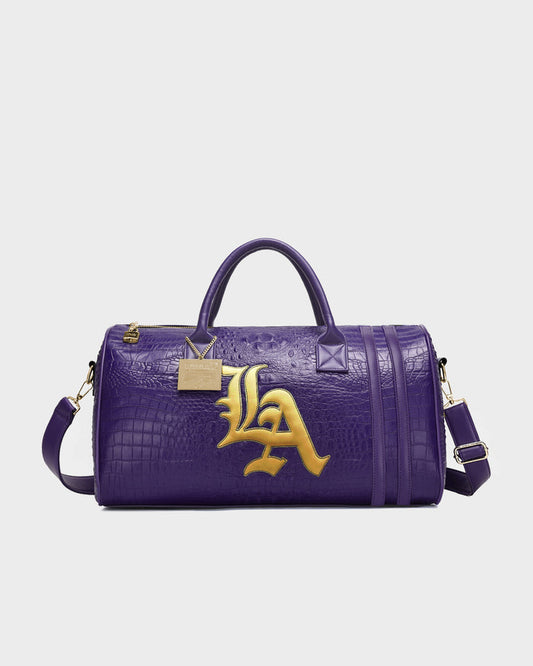 LA Staple Duffle Bag in Purple