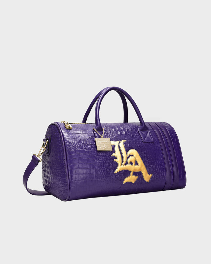 LA Staple Duffle Bag in Purple