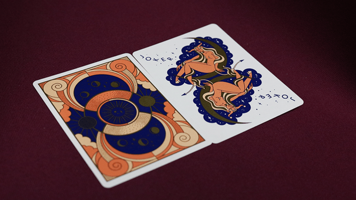 PlayingCardDecks.com-Lady Moon v2 Playing Cards USPCC