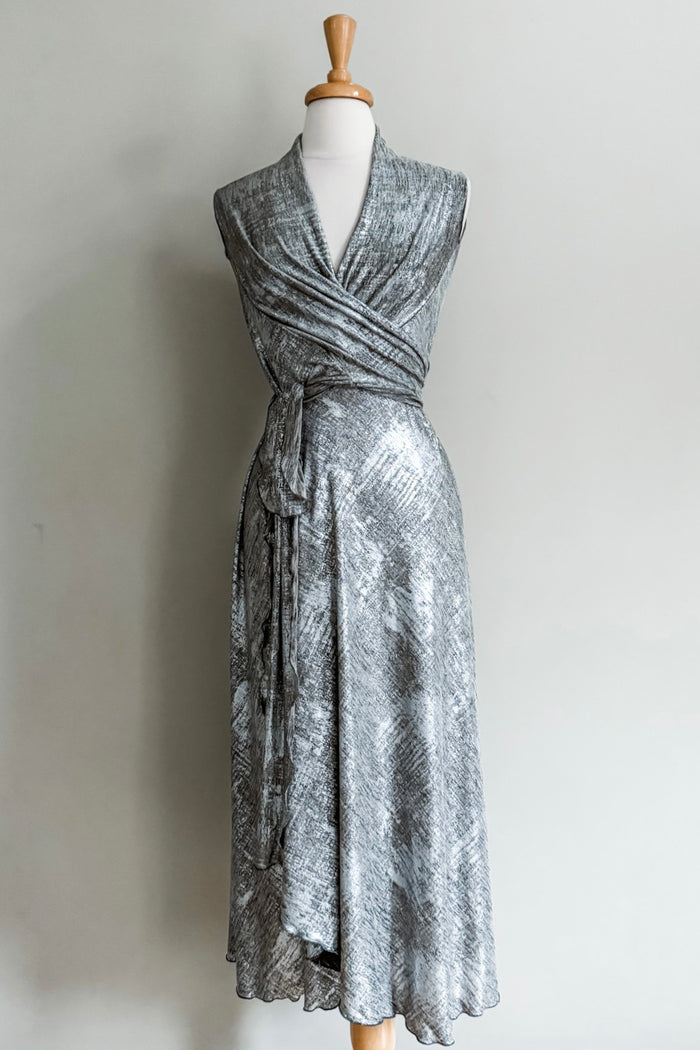 Lamé Goddess Dress from Diane Kroe