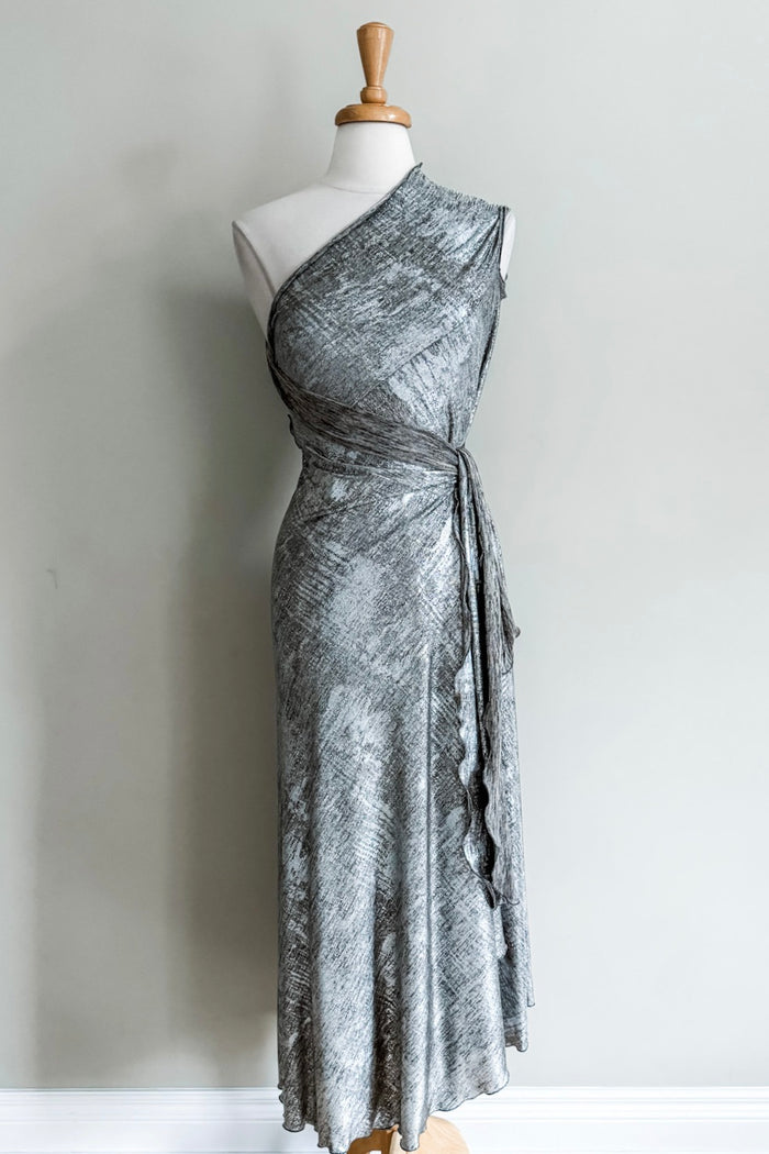 Lamé Goddess Dress from Diane Kroe