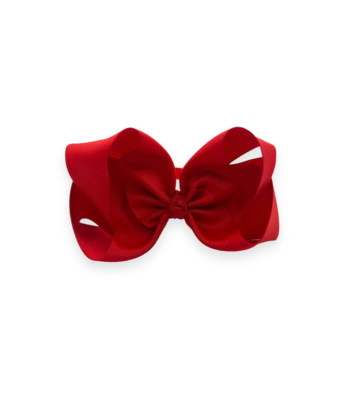 Large Grosgrain Bow w Hard Headband