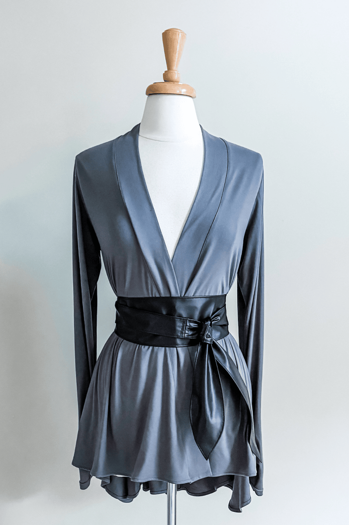 Layer Jacket in Slate Brushed Venezia from Diane Kroe