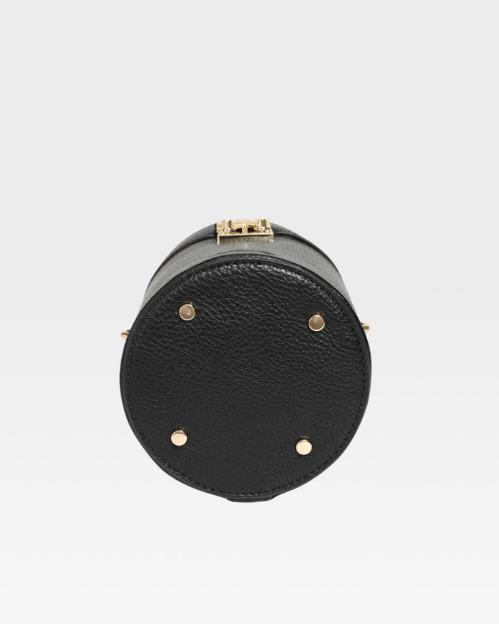 Beauty Barrel Purse in Black