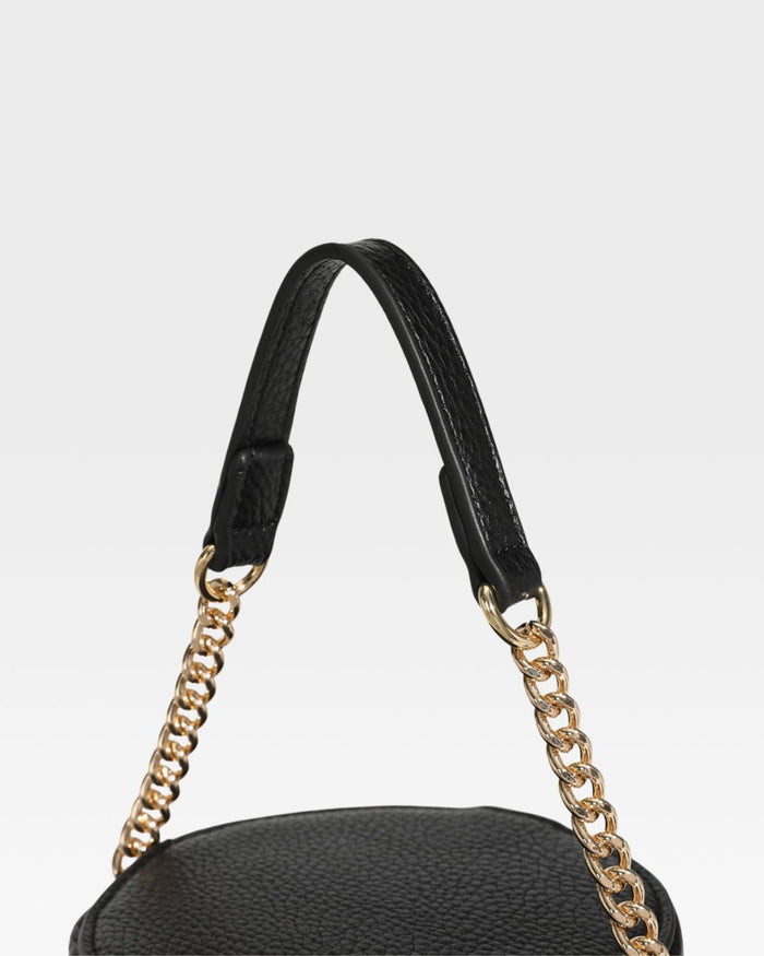 Beauty Barrel Purse in Black