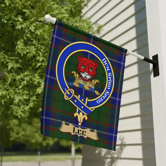 Clan Crest Tartan Banner Wall Hanging Flag