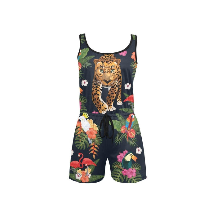 Leopard Women Jumpsuit Print - Natna Shop
