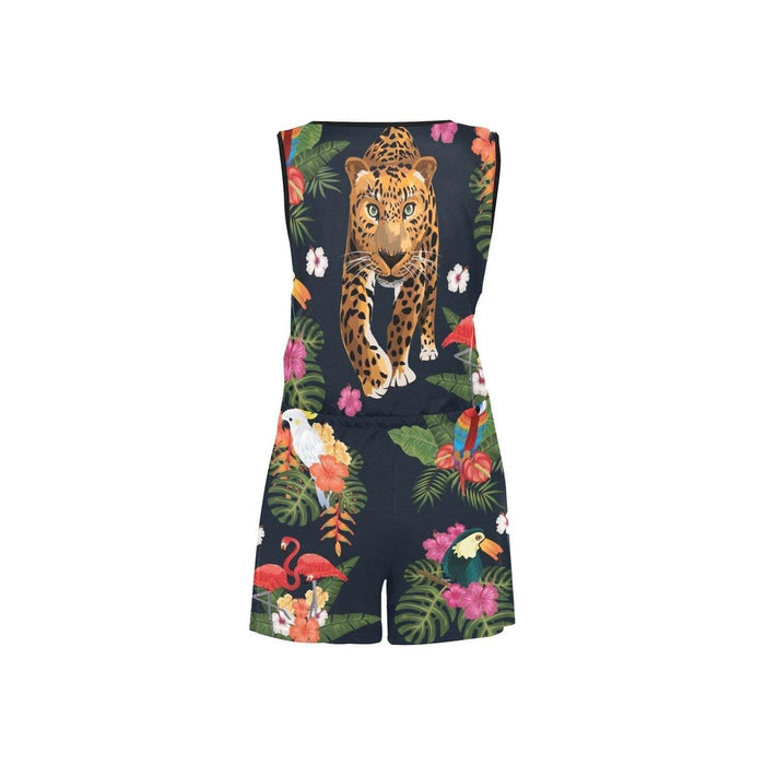 Leopard Women Jumpsuit Print - Natna Shop