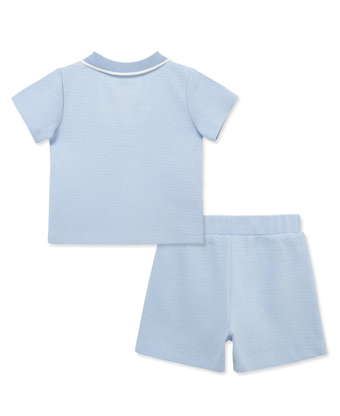 Light Blue 2 Piece Short Set