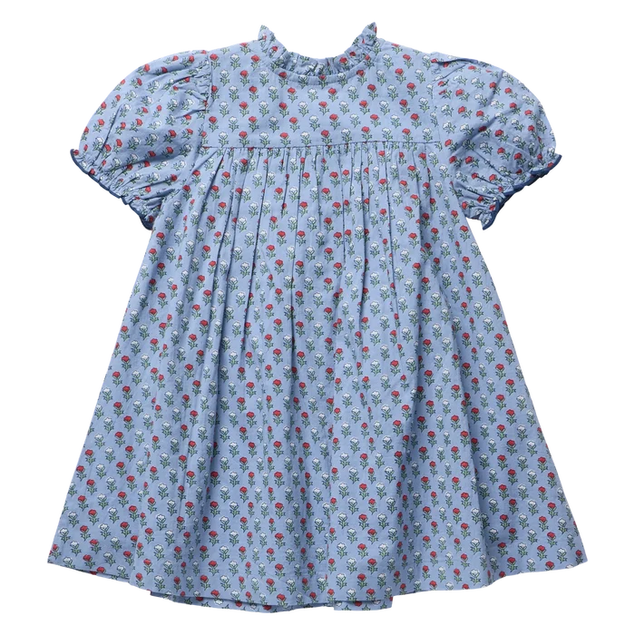 Light Blue Carnation Lucia Dress