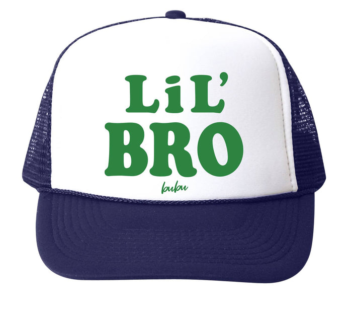 LIL BRO Navy Trucker Hat