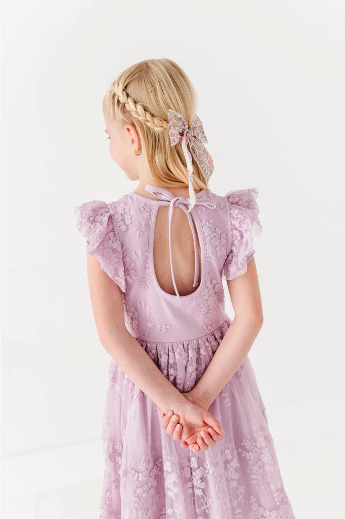 Lilac Sky Lace Dress