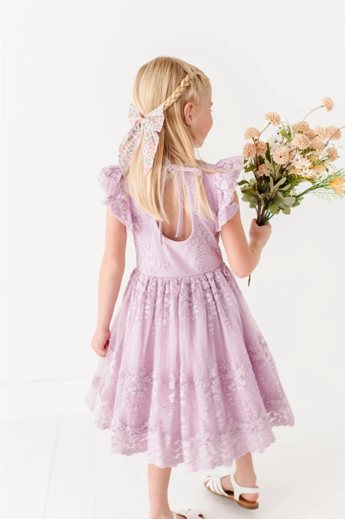 Lilac Sky Lace Dress