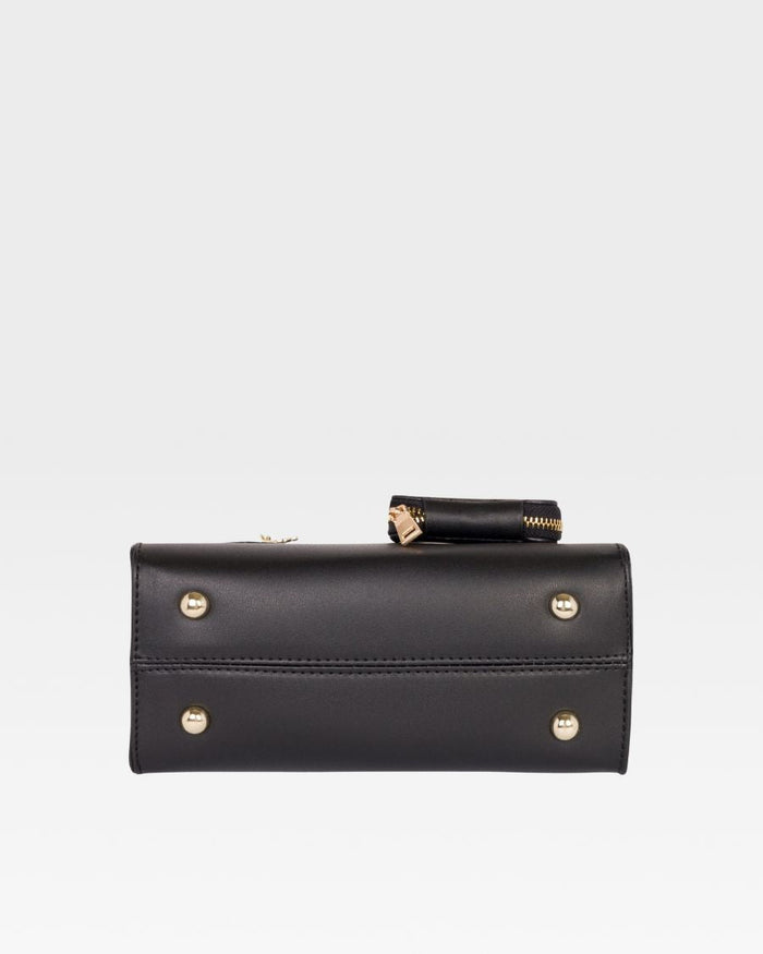 Mini Tote Bag in Black