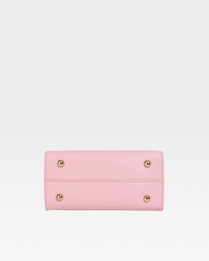 Mini Tote Bag in Bubble Gum Pink