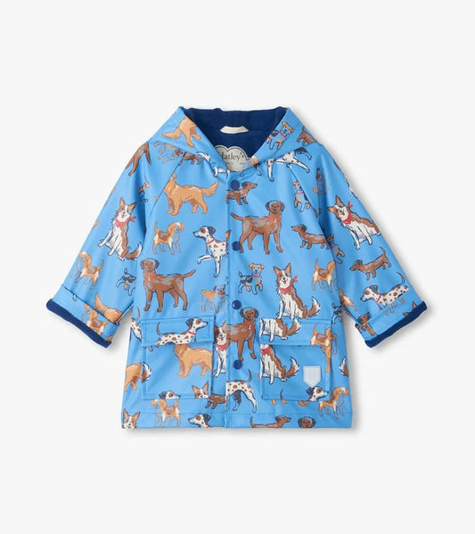 Little Pups Snap Raincoat