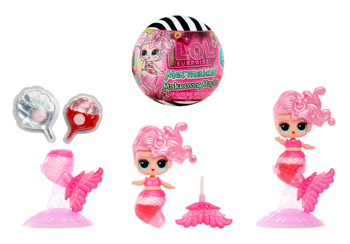 L.O.L. Surprise Mermaids Makeover Magic Tots Collectible Doll with Surprise Accessories