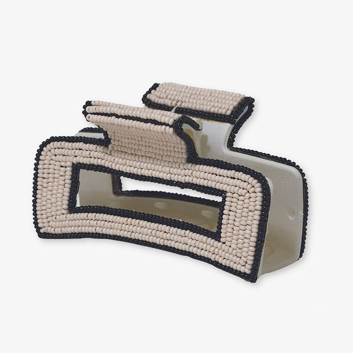 Lola Solid Color With Piped Edges Claw Ivory CLAW