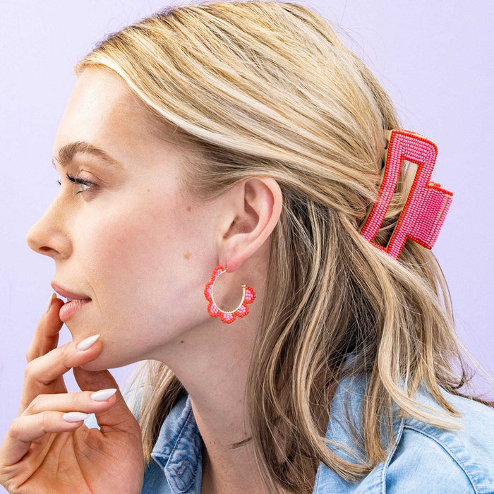 Lola Solid Color With Piped Edges Claw Pink CLAW