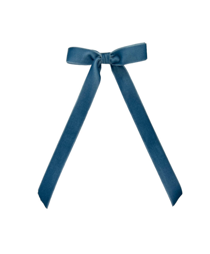 Long Tail Velvet Bow Medium
