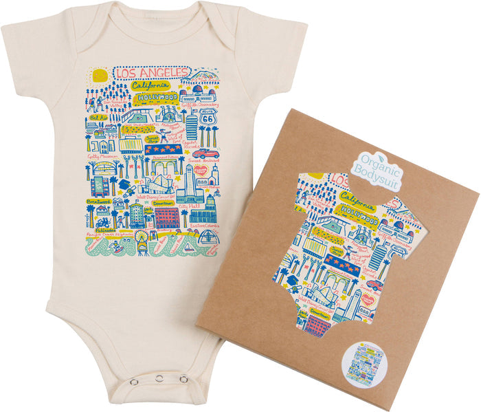 Los Angeles Map Onesie