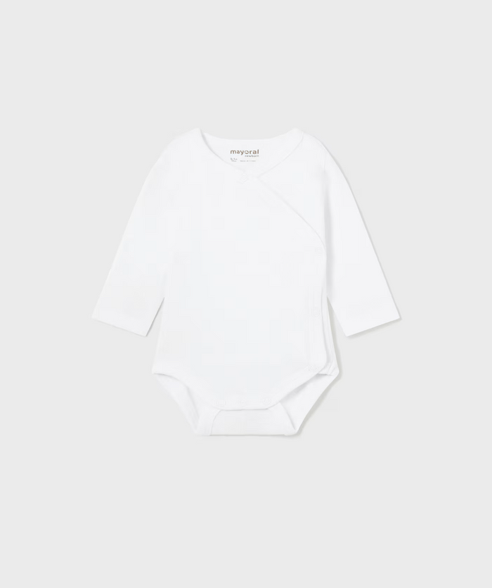 LS White Kimono Bodysuit