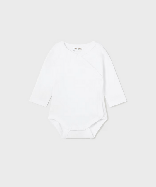 LS White Kimono Bodysuit