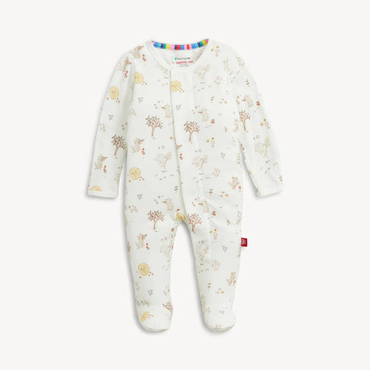 Magnetic Bedtime Rhymes Modal Footie