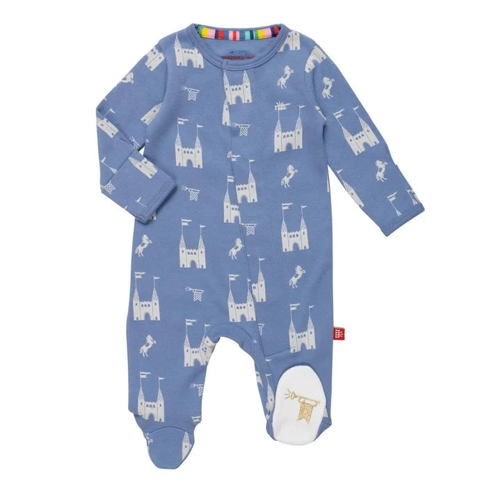 Magnetic Blue Balmoral of the Story Footie