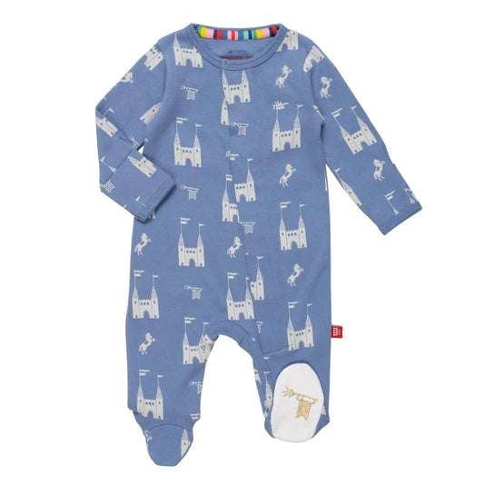 Magnetic Blue Balmoral of the Story Footie