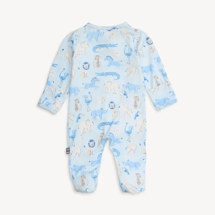 Magnetic Blue Jungle Jazz Modal Footie
