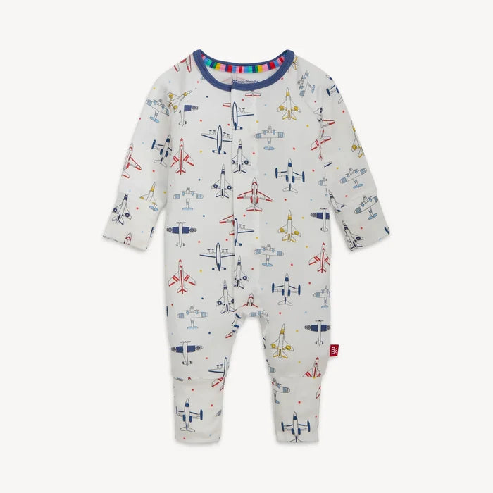 Magnetic Just Plane Fun Modal Conv Coverall