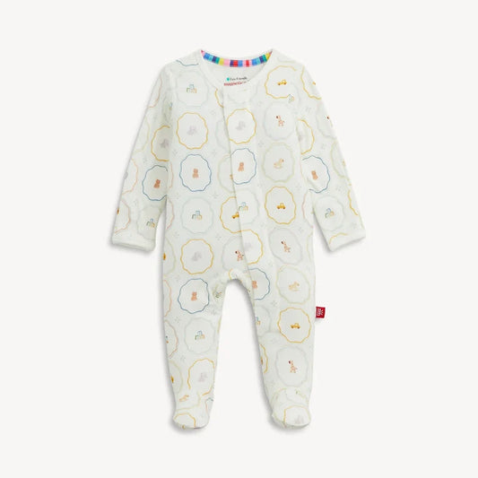 Magnetic Nursery Magic Cream Modal Footie