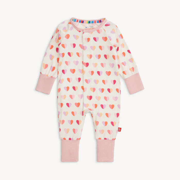 Magnetic Pink XOXO Conv Coverall