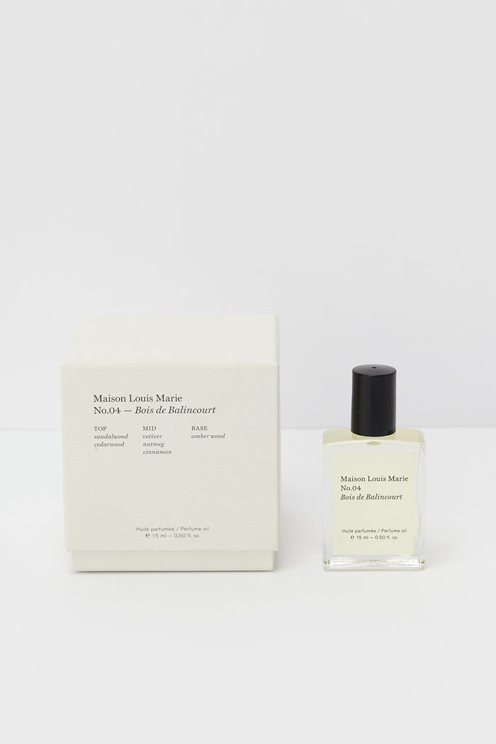Maison Louis Marie Perfume Oil - No. 04 'Bois De Balincourt'